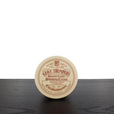 Geo F Trumper Shaving Cream Bowl, Spanish Leather